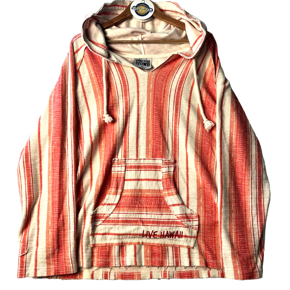 American Crown "Live Hawaii" Pink Blanket Hoodie